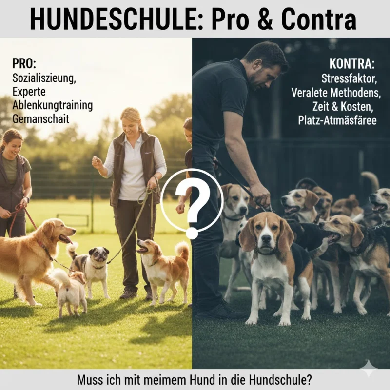 Muss ich mit meinem Hund in die Hundeschule?