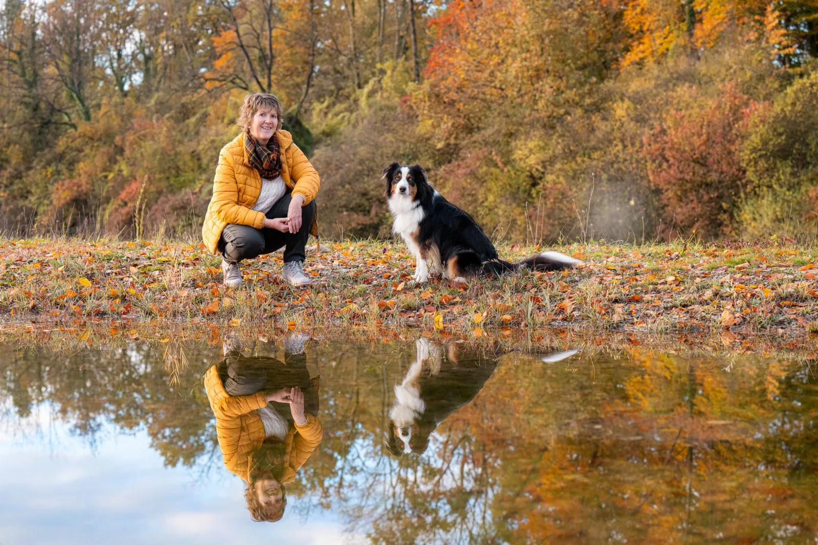 Schweiz: Fotosession für dich und deinen Hund in der Natur