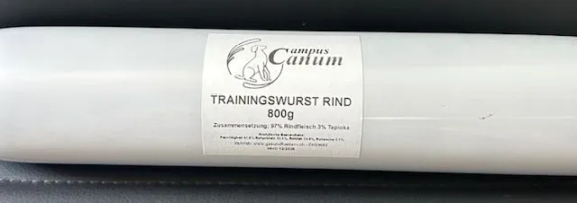 Trainingswurst/Hundewurst Schnittfest
