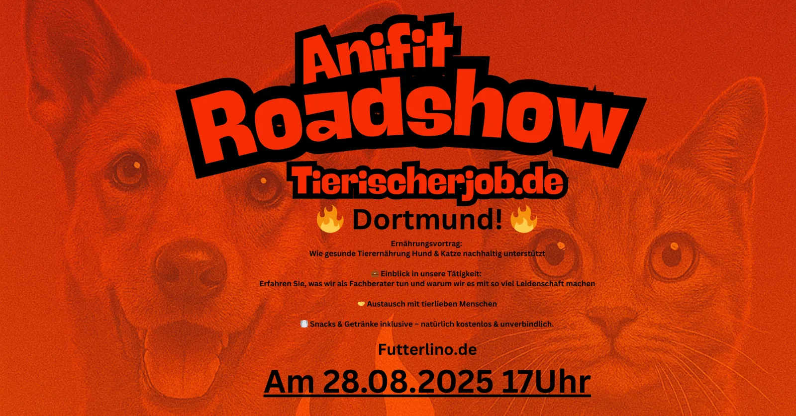 ANIfit Roadshow Dortmund: Ernährung & Business (28.08.) Futterlino
