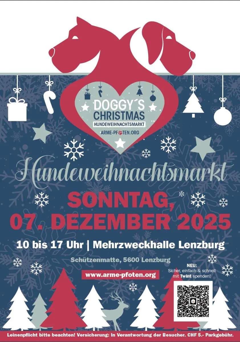 Doggy's Christmas Hundeweihnachtsmarkt by Tierhilfe Arme Pfoten