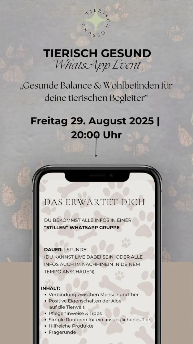 Tierisch gesund