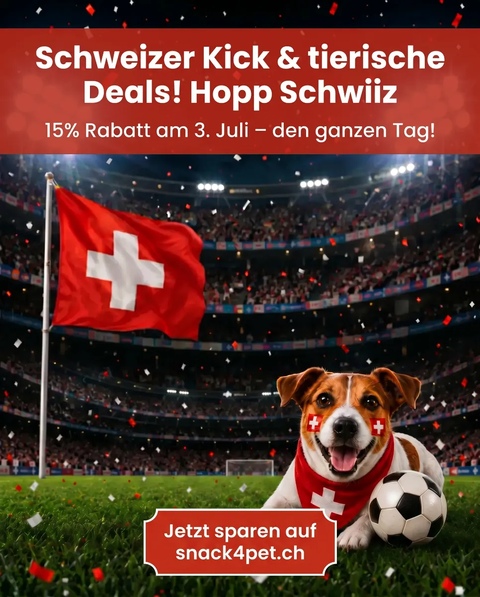 ⚽🐾 Hopp Schwiiz – und Rabatt gibt's obendrauf!