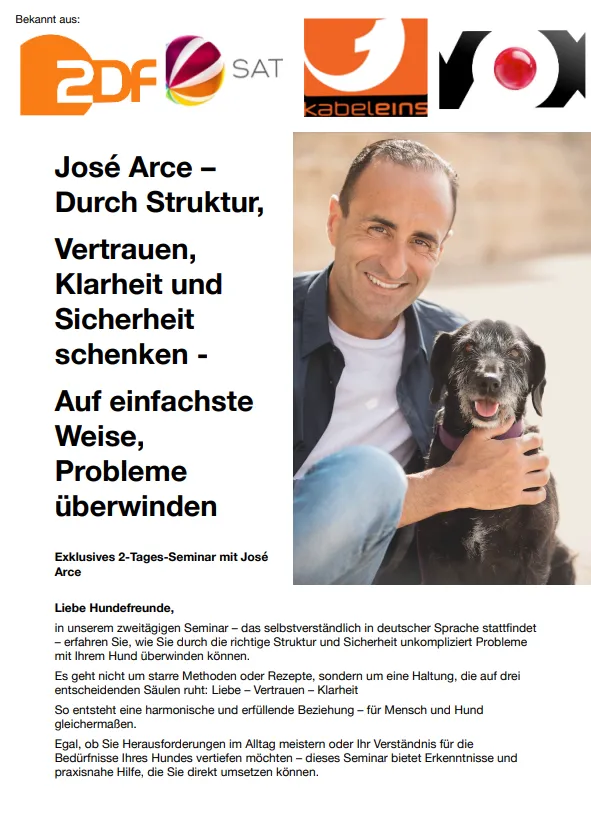 José Arce Durch Struktur, Vertrauen,Klarheit und Sicherheit Schenken